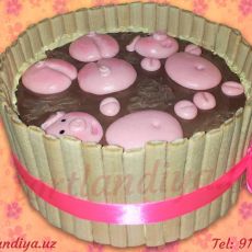 Торт "Свинюшки"