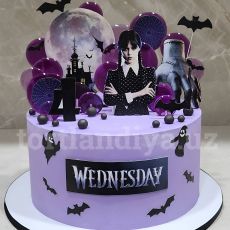 Торт  "Wednesday" - #ТортWednesday #ТортТашкент #ТортТренд #ТортЗаказ